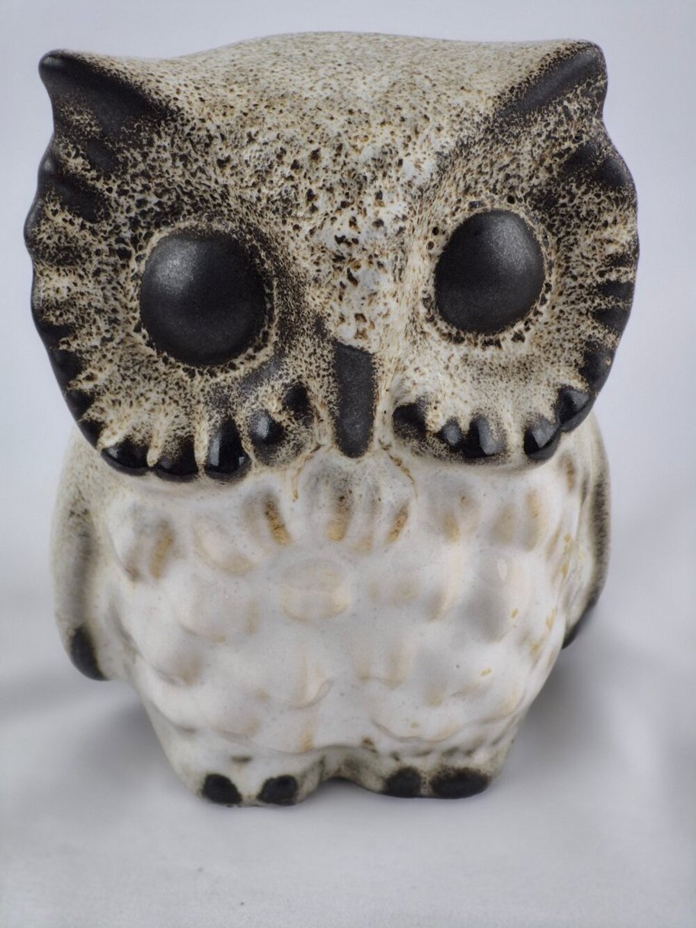 Vintage Howard Pierce Ceramic Horned Owl Figurine
